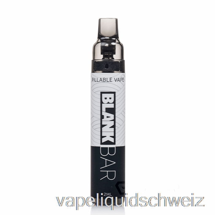 Blank Bar 15k Einweg-Pod-System Schwarz/weiß Vape Ohne Nikotin